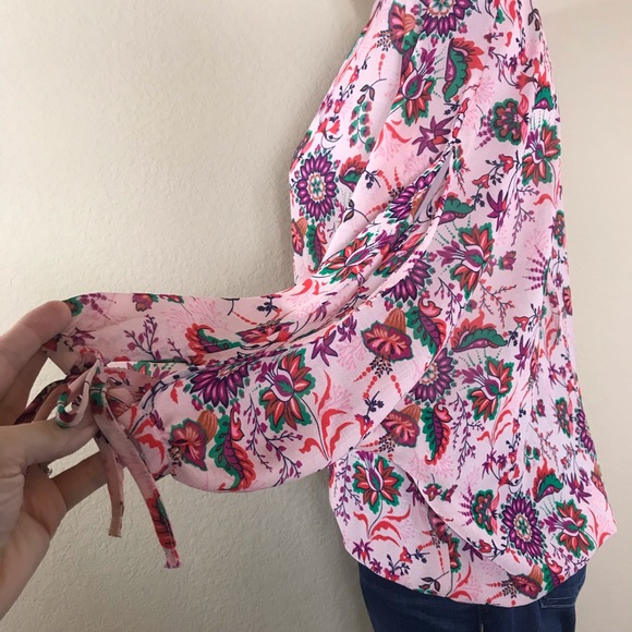 C5 Anthropology Mello Day  L Floral Print - Picture 3 of 6